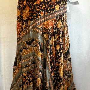 Elegant Multicolor Women's Skirt